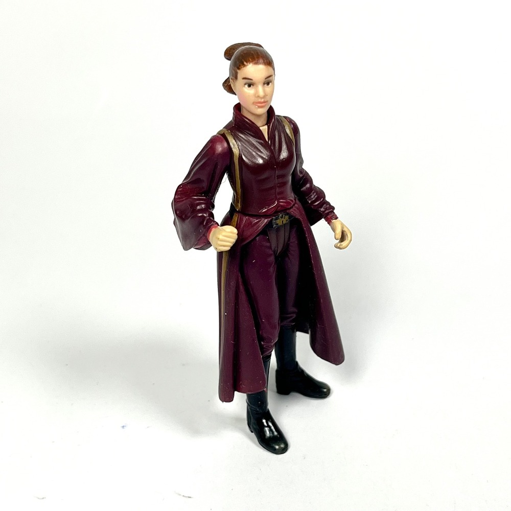 Star Wars Episode I Queen Amidala Naboo Battle 3.75 Figure 1999 Hasbro CommTech